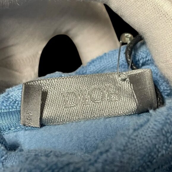 Christian Dior Oblique Relaxed-Fit Hooded Sweatshirt Blue Size XS Unisex NWT COA - Picture 6 of 16